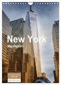 New York - Manhattan (Wandkalender 2024 DIN A4 hoch), CALVENDO Monatskalender - Christiane Calmbacher