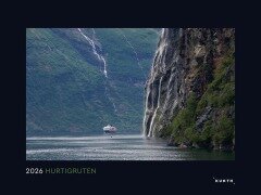 Cover-Bild zum Titel 'Hurtigruten - KUNTH Wandkalender 2026' von ''