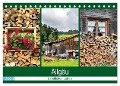 Allgäu - Landliches Leben (Tischkalender 2024 DIN A5 quer), CALVENDO Monatskalender - Brigitte Dürr