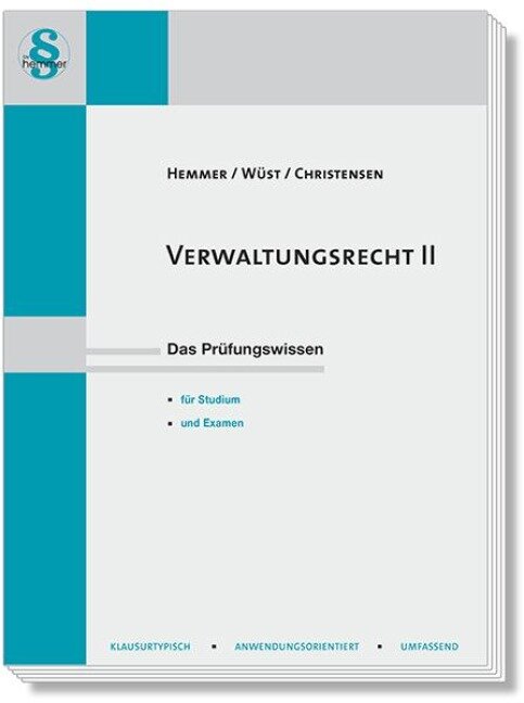 Verwaltungsrecht II - Karl-Edmund Hemmer, Ralph Christensen, Michael Grieger, Achim Wüst