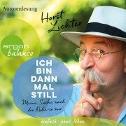 Cover-Bild zum Titel 'Ich bin dann mal still' von 'Horst Lichter'