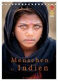 Menschen in Indien (Tischkalender 2025 DIN A5 hoch), CALVENDO Monatskalender - Jens Benninghofen