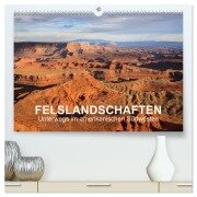 Cover-Bild zum Titel 'Felslandschaften (hochwertiger Premium Wandkalender 2026 DIN A2 quer), Kunstdruck in Hochglanz' von 'Ellen Und Udo Klinkel'