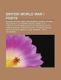 British World War I poets - 