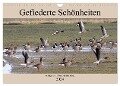 Gefiederte Schönheiten - Wildgänse in Norddeutschland (Wandkalender 2024 DIN A4 quer), CALVENDO Monatskalender - Rolf Pötsch