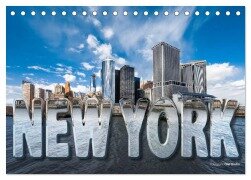 New York (Tischkalender 2026 DIN A5 quer), CALVENDO Monatskalender - Olaf Bruhn