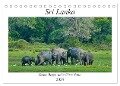 Sri Lanka, Grüne Berge - unberührte Natur (Tischkalender 2024 DIN A5 quer), CALVENDO Monatskalender - Herbert Böck