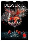 Desserts - Süße Köstlichkeiten zum Dahinschmelzen (Wandkalender 2024 DIN A4 hoch), CALVENDO Monatskalender - Peter Roder