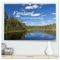 Finnland - Land der tausend Seen (hochwertiger Premium Wandkalender 2024 DIN A2 quer), Kunstdruck in Hochglanz - Anja Ergler